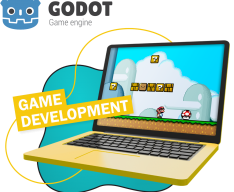 Godot.  Основа создания легендарных игр - КИБЕРшкола программирования для детей, компьютерные курсы для школьников, начинающих и подростков - KIBERone г. Ново-Переделкино