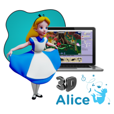 Alice 3d - КИБЕРшкола программирования для детей, компьютерные курсы для школьников, начинающих и подростков - KIBERone г. Ново-Переделкино