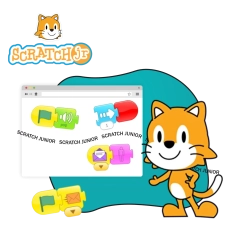 Scratch JR. Основы программирования  - КИБЕРшкола программирования для детей, компьютерные курсы для школьников, начинающих и подростков - KIBERone г. Ново-Переделкино