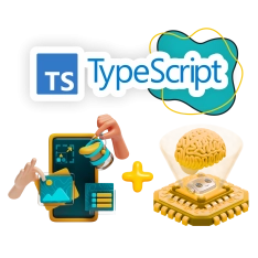 TypeScript + AI: создаём умные веб-приложения - КИБЕРшкола программирования для детей, компьютерные курсы для школьников, начинающих и подростков - KIBERone г. Ново-Переделкино