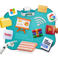 Цифровая база для школьника - КИБЕРшкола программирования для детей, компьютерные курсы для школьников, начинающих и подростков - KIBERone г. Ново-Переделкино