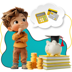 Финансовый интеллект вместе KIBERone - КИБЕРшкола программирования для детей, компьютерные курсы для школьников, начинающих и подростков - KIBERone г. Ново-Переделкино